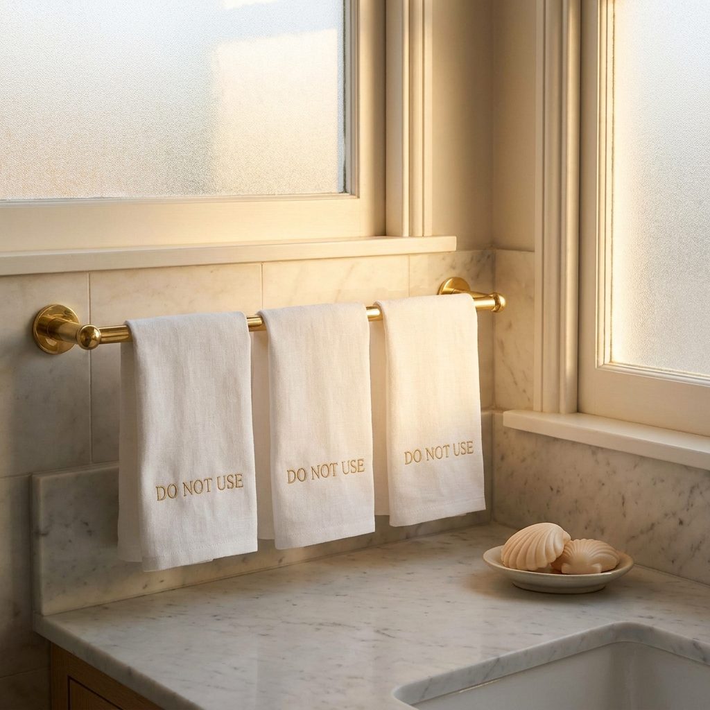 The Guest Towels That Are Not for Guests or Anyone Else