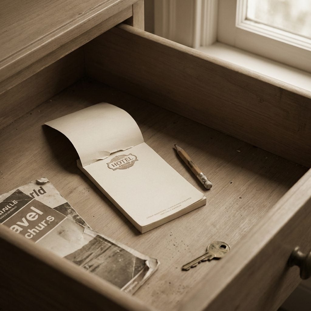 The Half-Used Notepad from a Hotel and the Vacation You Weren't Supposed to Remember