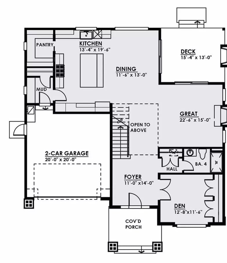 Floor Plan - Main Floor