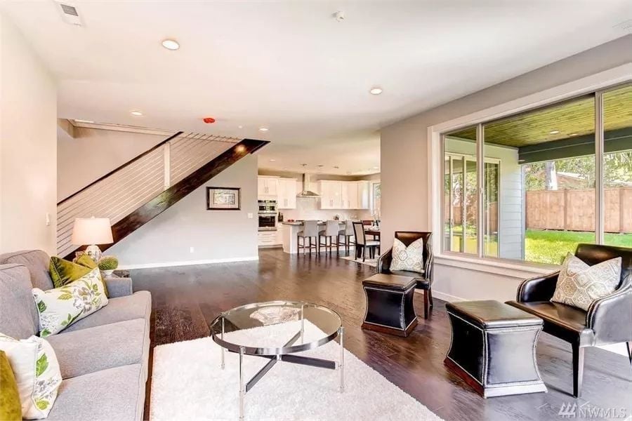 Open-Plan Living Where the Staircase Doesn't Eat the Room