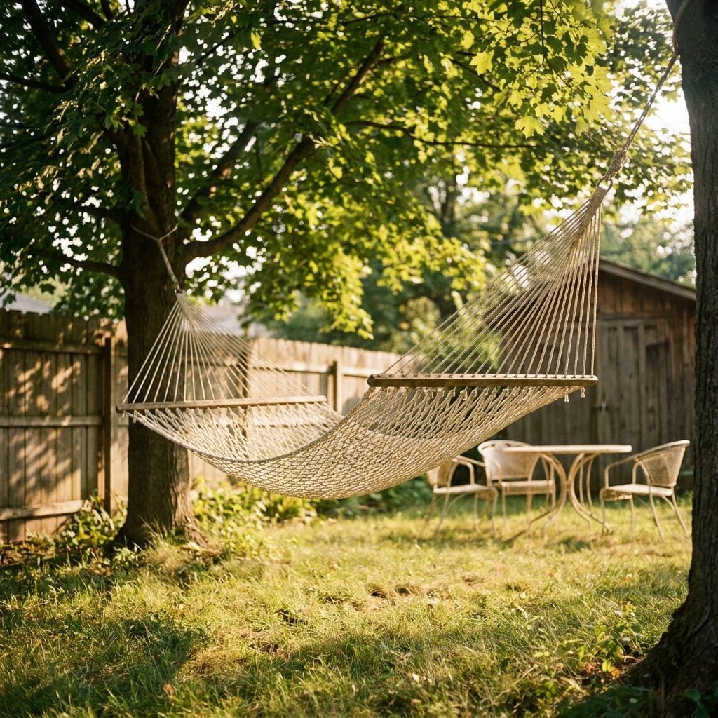 A Hammock Between Two Maples: Around $18 in 1970
