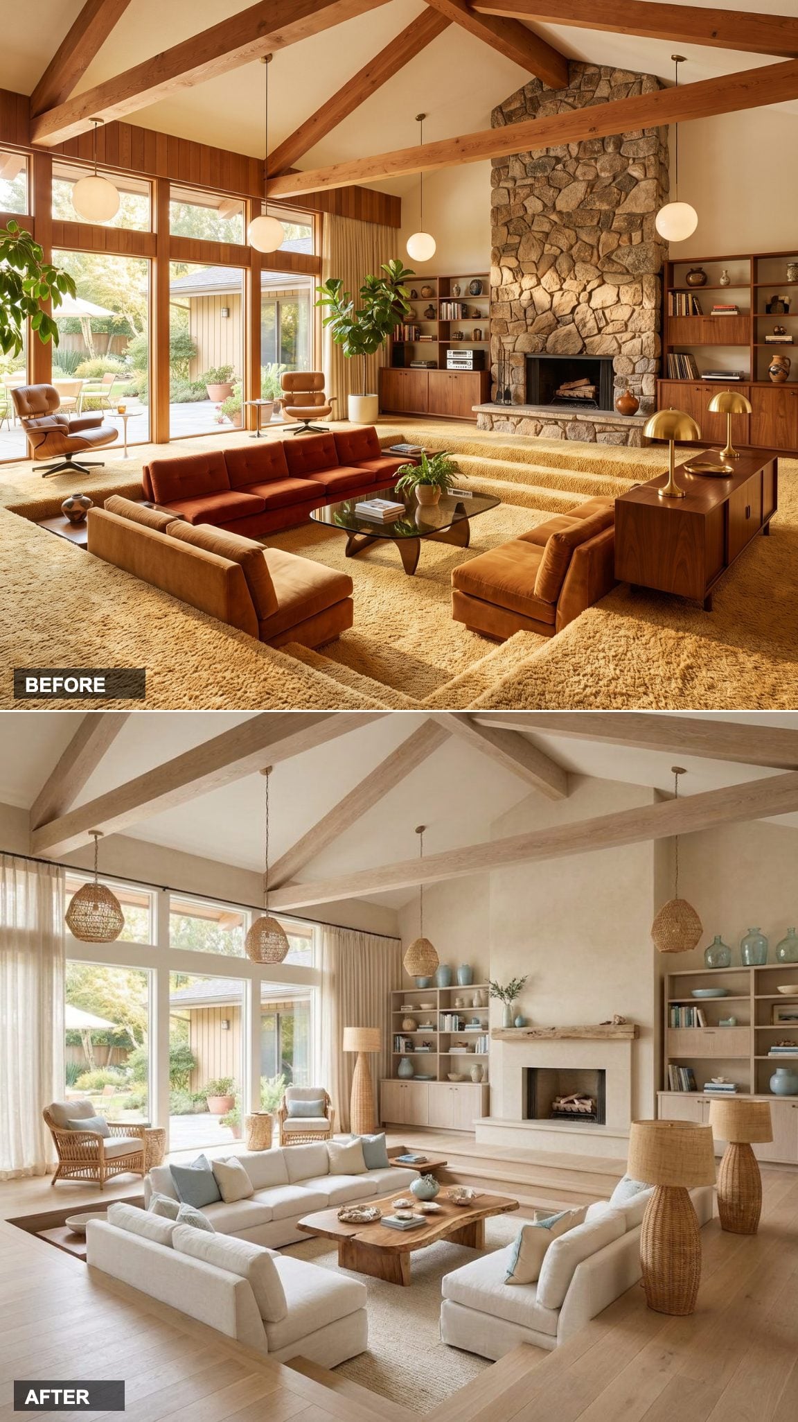 Hamptons Coastal Luxury: Bleached Oak, Limestone, and Pale Blue Restraint