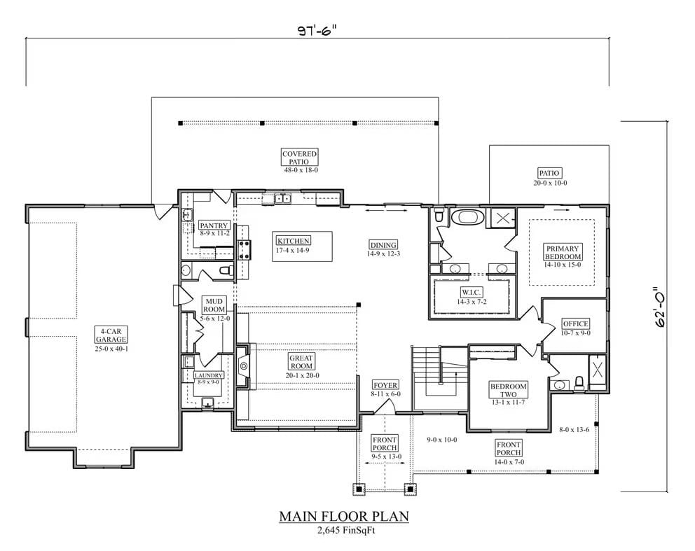 Floor Plan - Main Floor