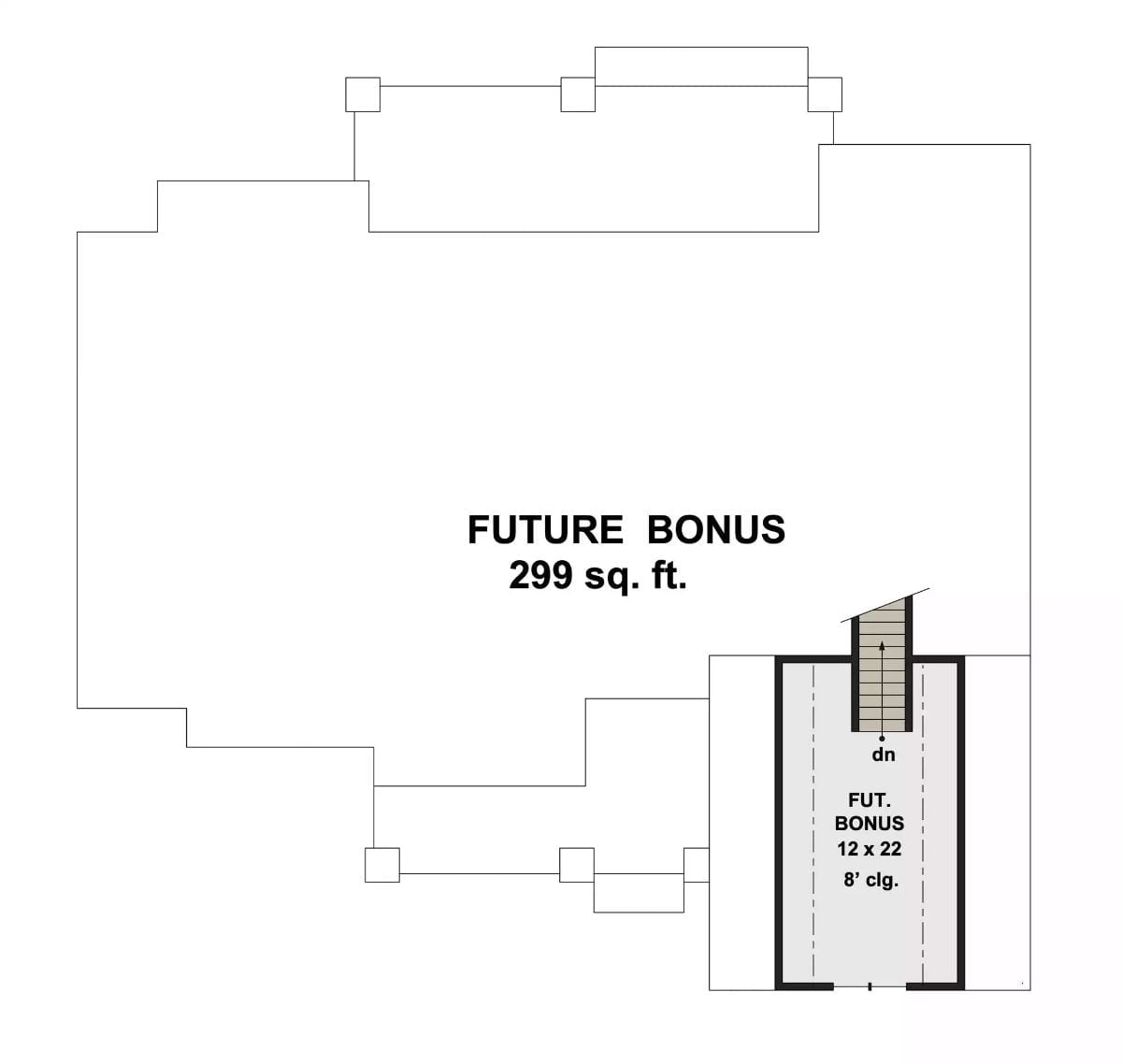 Floor Plan - Bonus Room