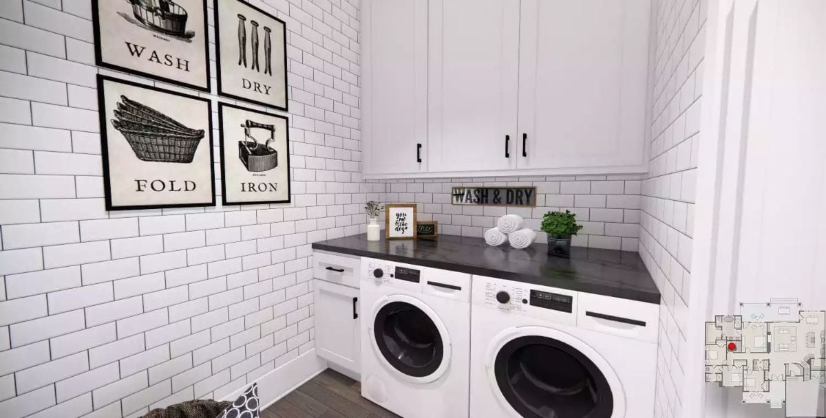 Wash, Dry, Fold, Iron: Four Framed Prints That Actually Belong Here