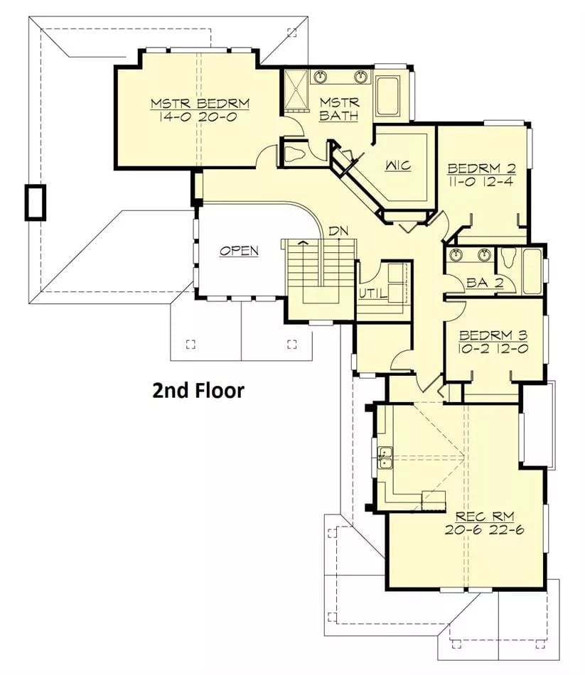 Floor Plan - Second Floor