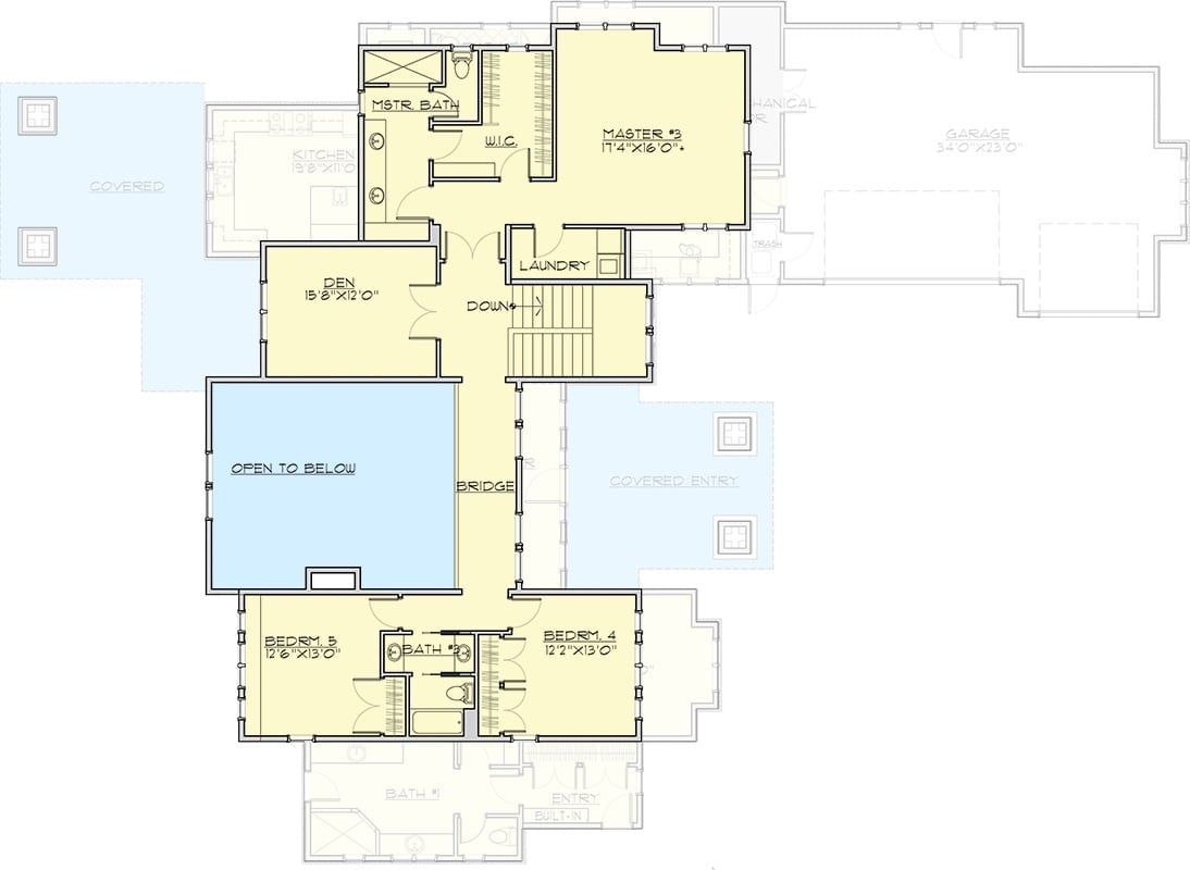 Floor Plan - Second Floor