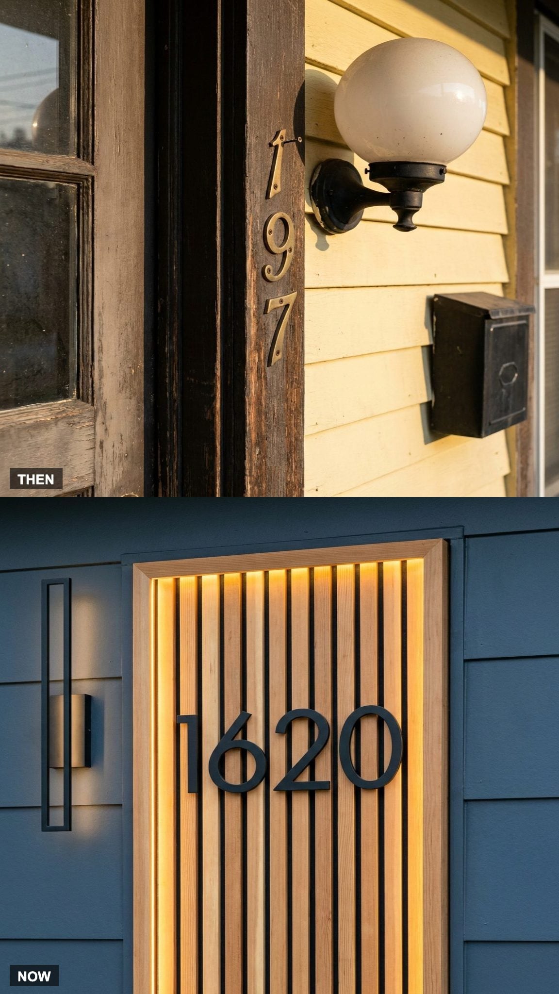 House Numbers vs. Oversized Modern Address Displays