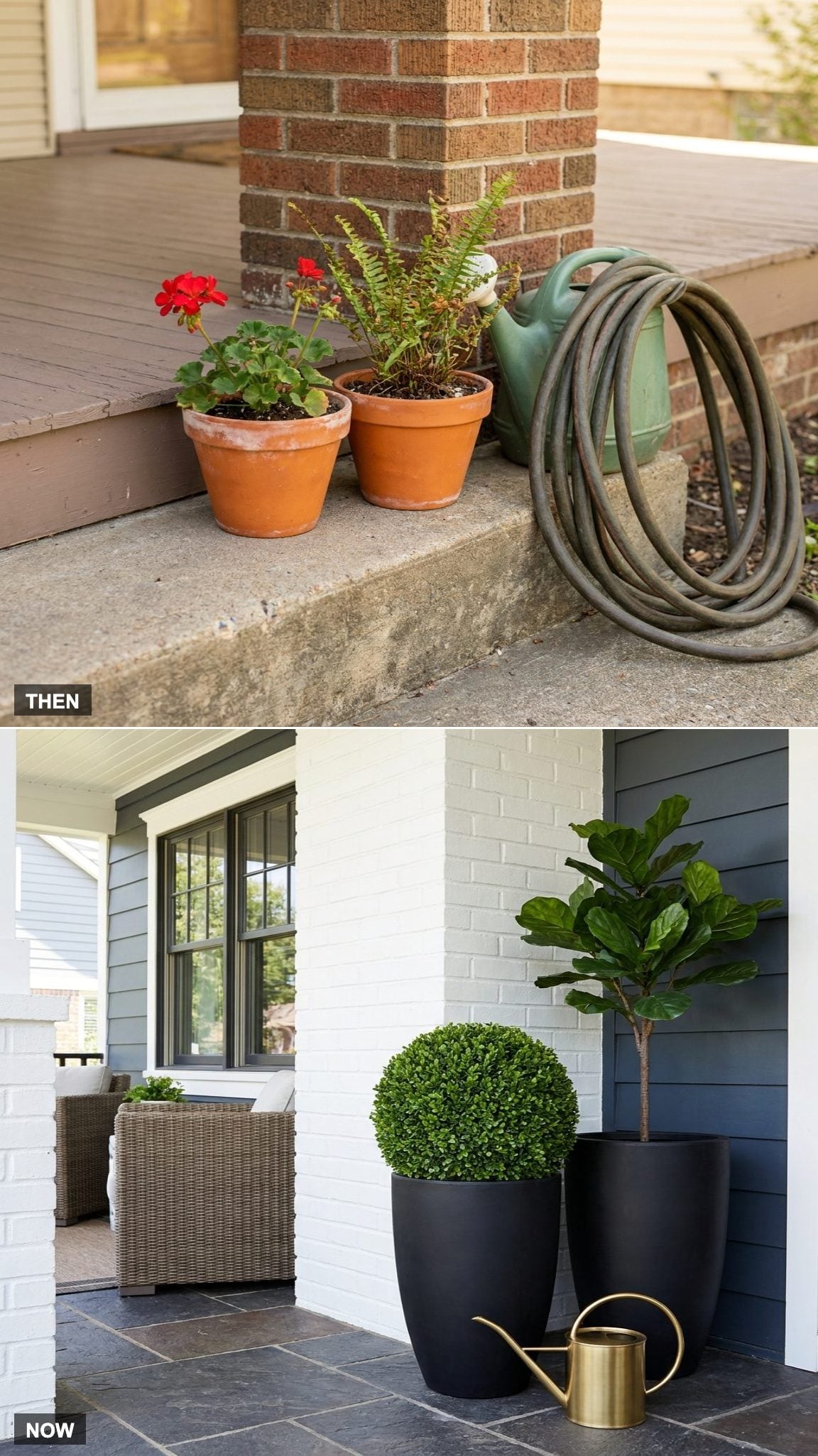 Humble Ceramic Pots vs. Oversized Designer Planters