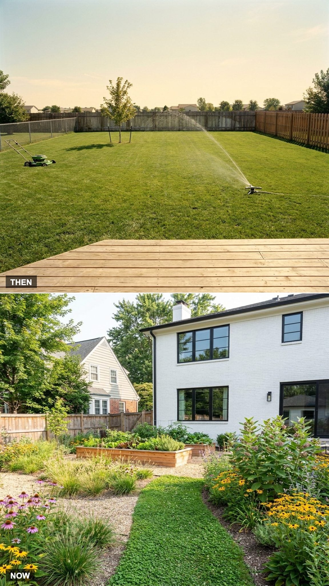 22. The Wall-to-Wall Lawn Broke Into Native Planting Zones