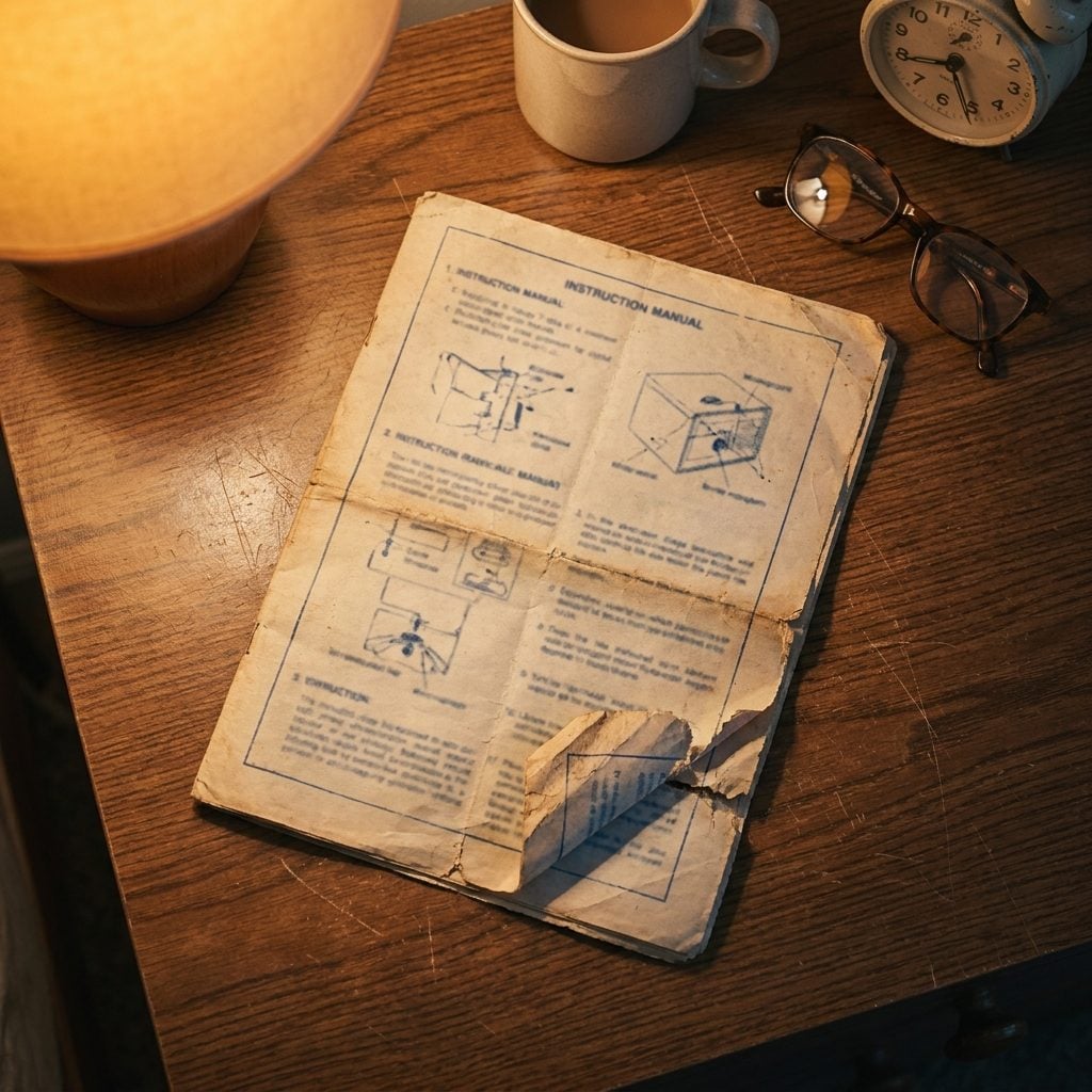 The Instruction Manual Nobody Read Until Something Went Wrong