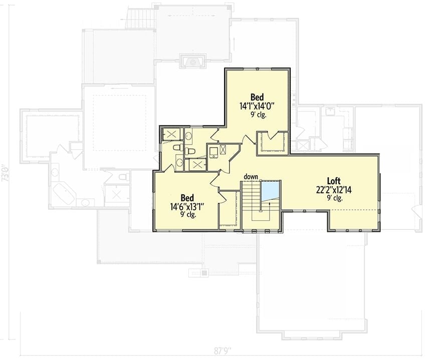 Floor Plan - Second Floor