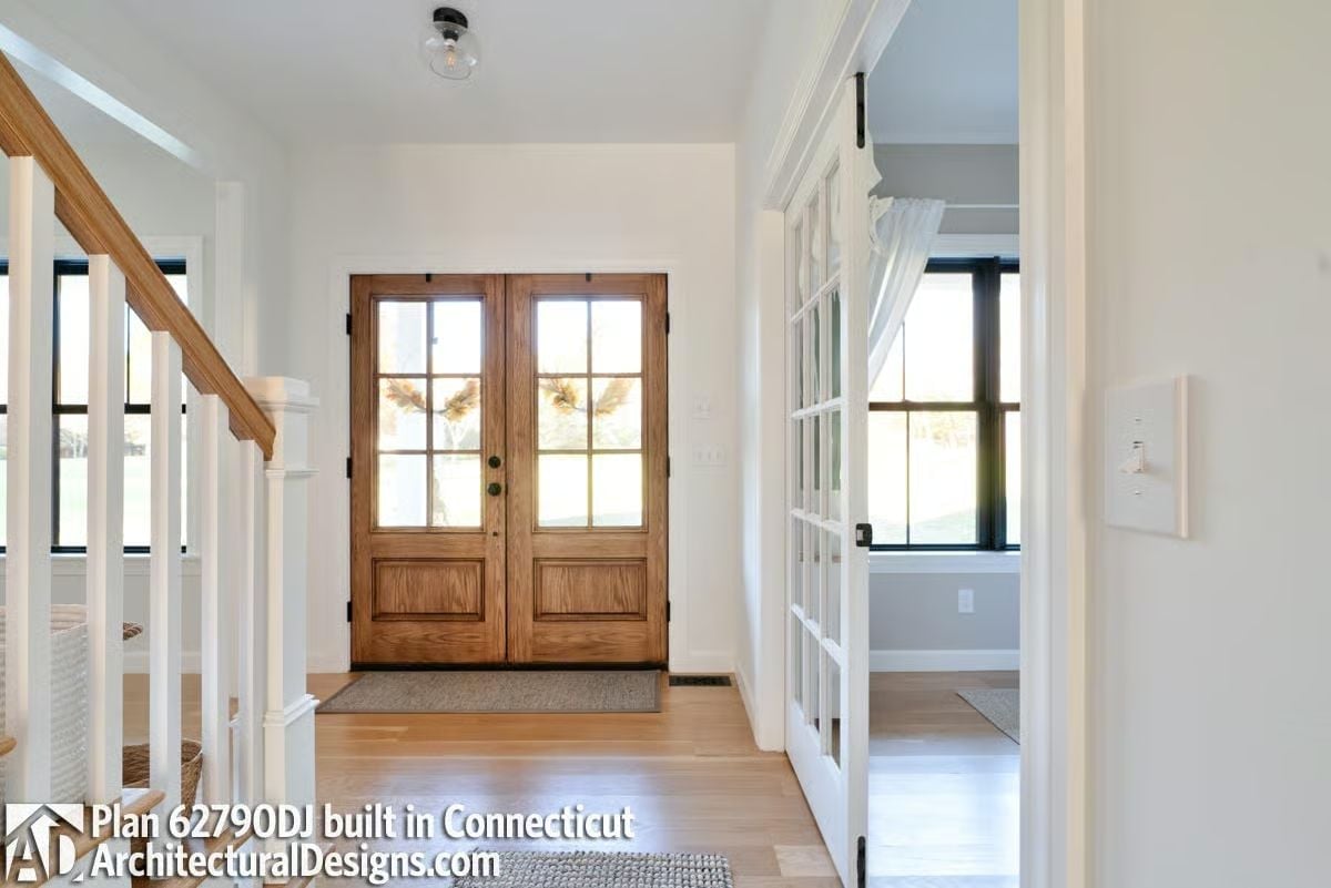 Double Doors That Mean Business, Warmth You'll Actually Feel