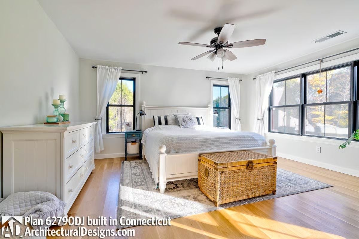 Wicker Trunk, Morning Sun, and a Bedroom That Knows How to Breathe