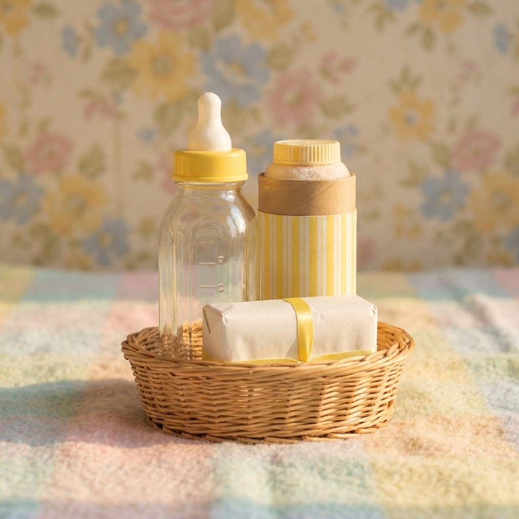 5. A Johnson's Baby Care Starter Kit Ran About $8 in 1983