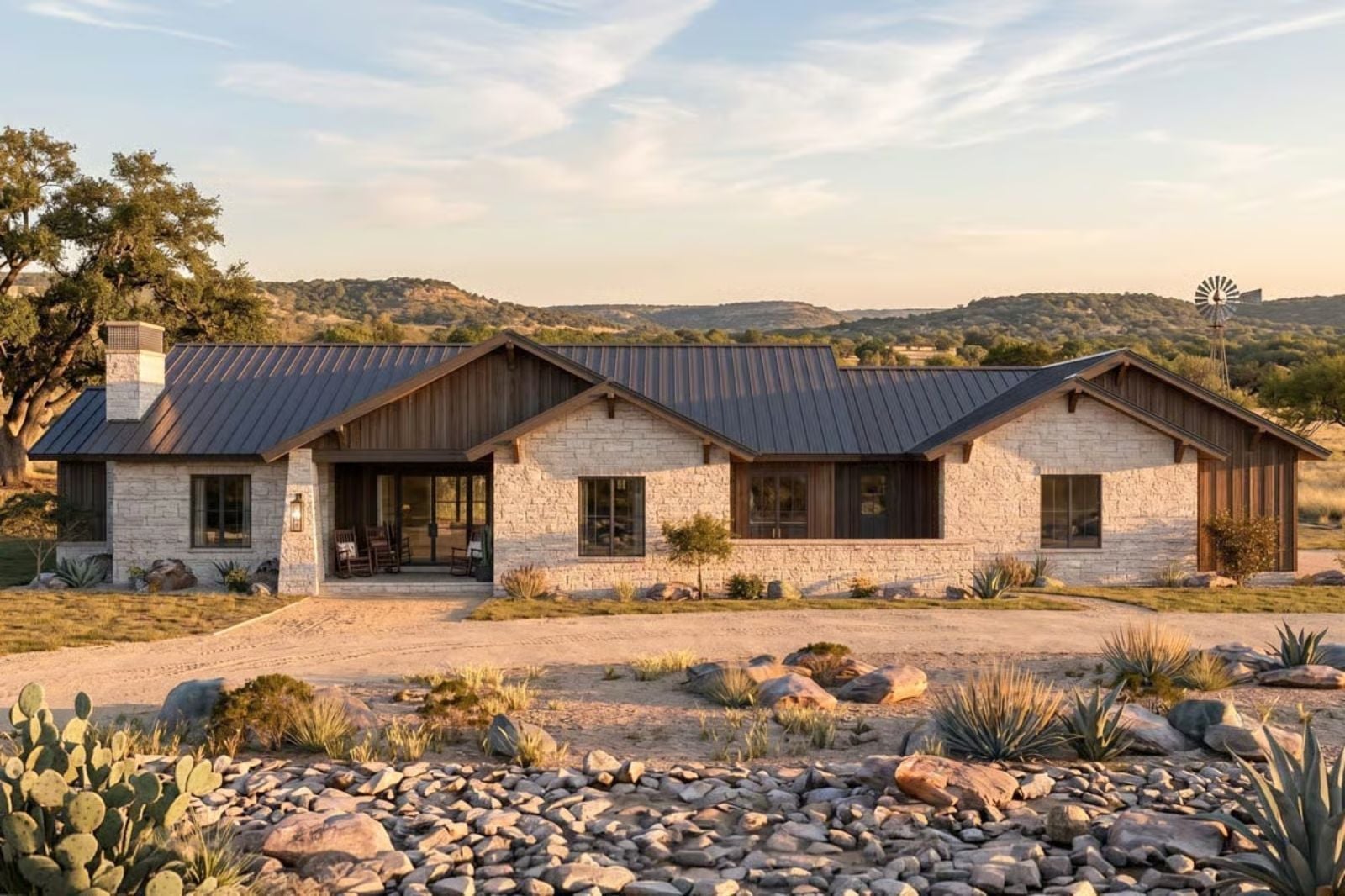 Juniper Bend 3-Bedroom Hill Country with Courtyard Designed for Families Who Refuse to Live in a Cookie-Cutter Subdivision (Floor Plan)