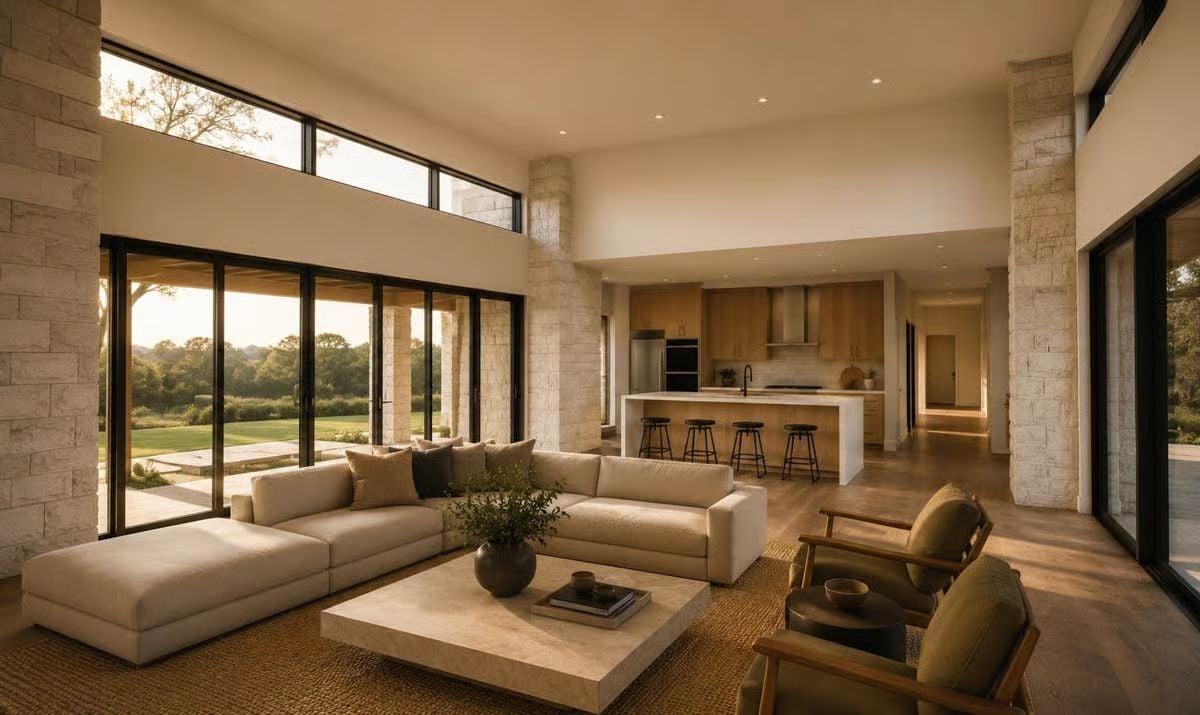 Clerestory Light at Golden Hour Hits Differently When the Walls Are This Warm