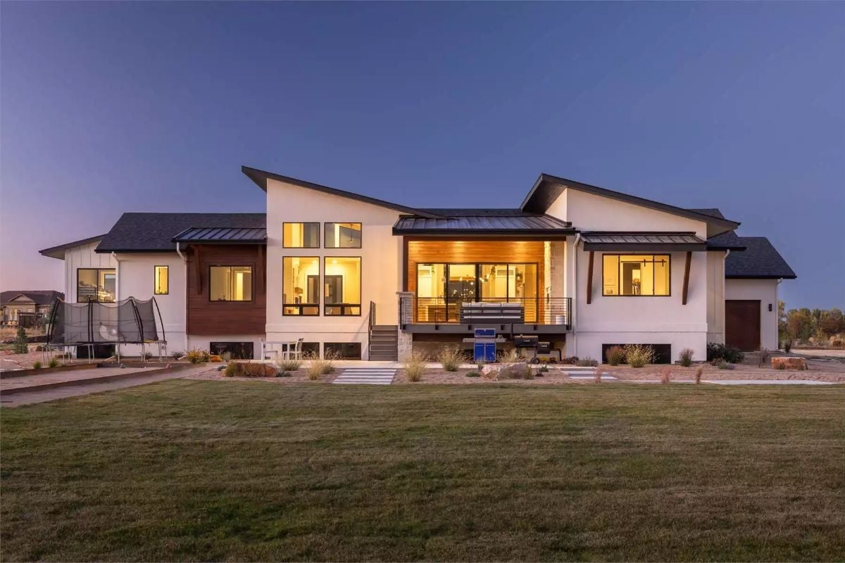 Warm Light at Dusk, Clerestory Angles, and a Deck Built for Summer Grilling