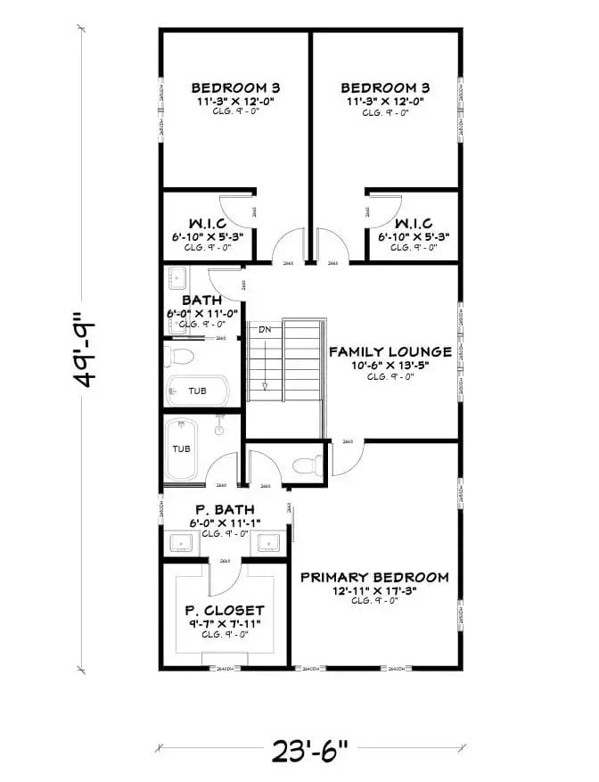 Floor Plan - Second Floor