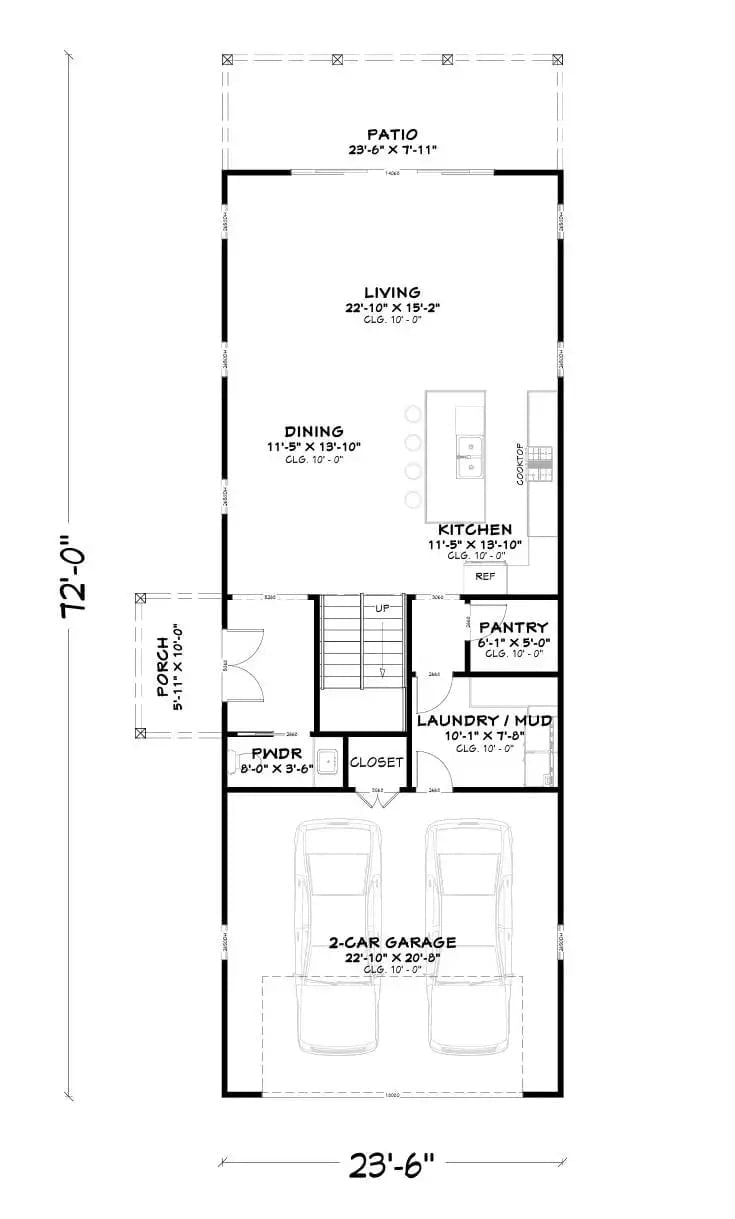 Floor Plan - Main Floor