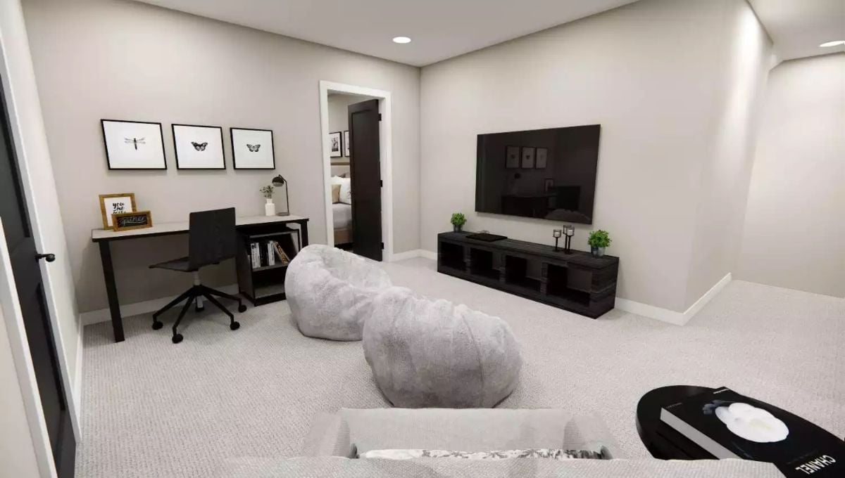 Bean Bag Chair, TV Console, and a Desk That Proves You Can Have Both