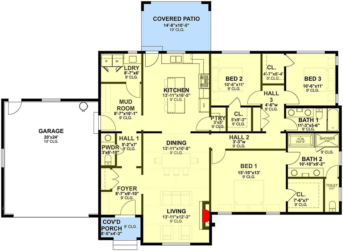 Floor Plan - Main Floor