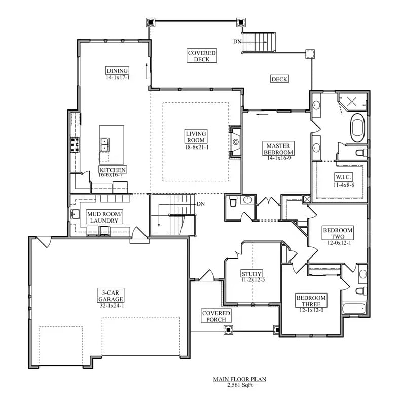 Floor Plan - Main Floor