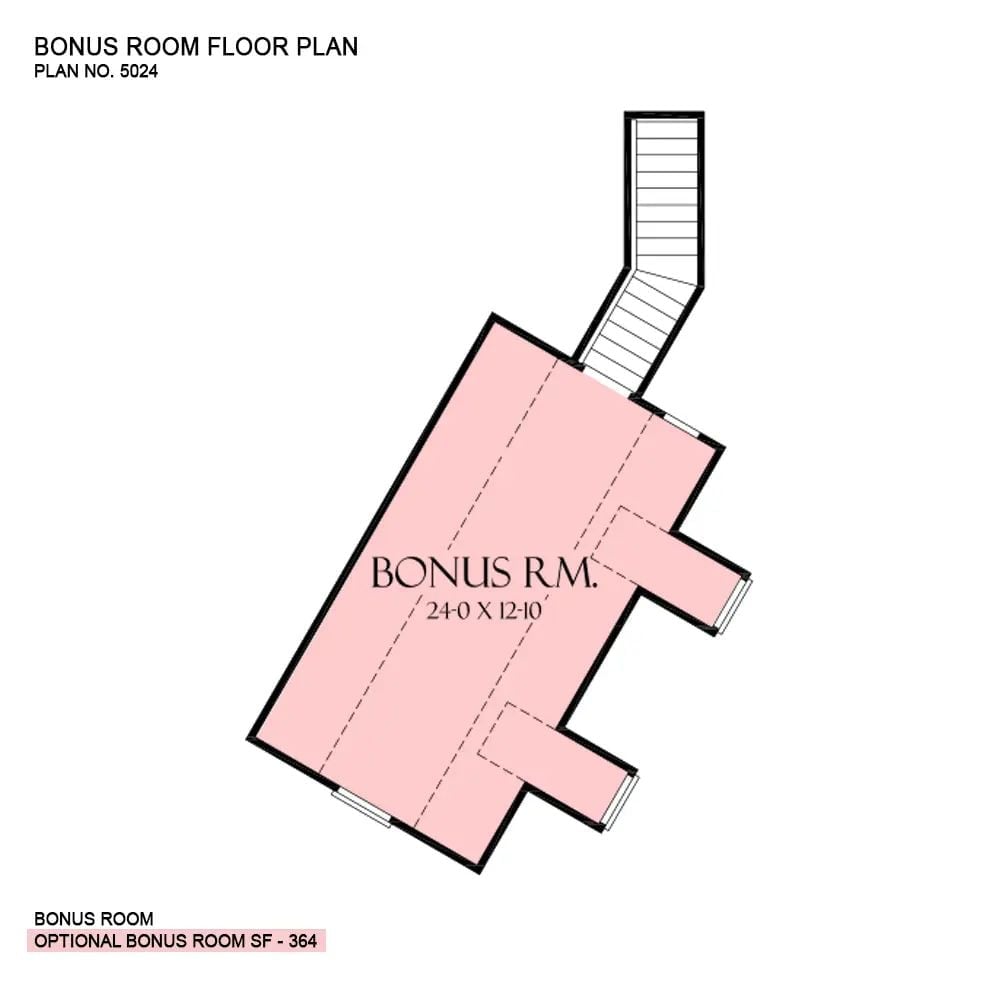Floor Plan - Bonus Room