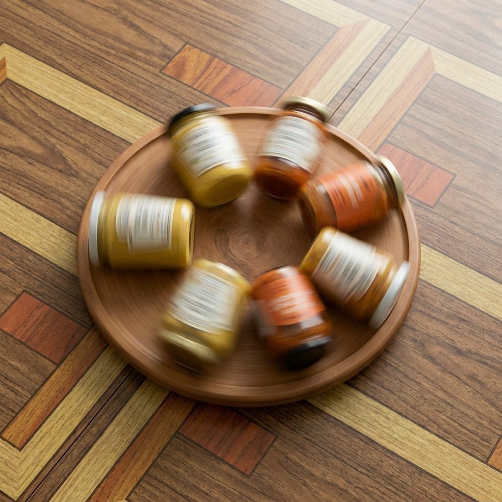 The Lazy Susan in the Middle That Nobody Could Explain But Everyone Spun