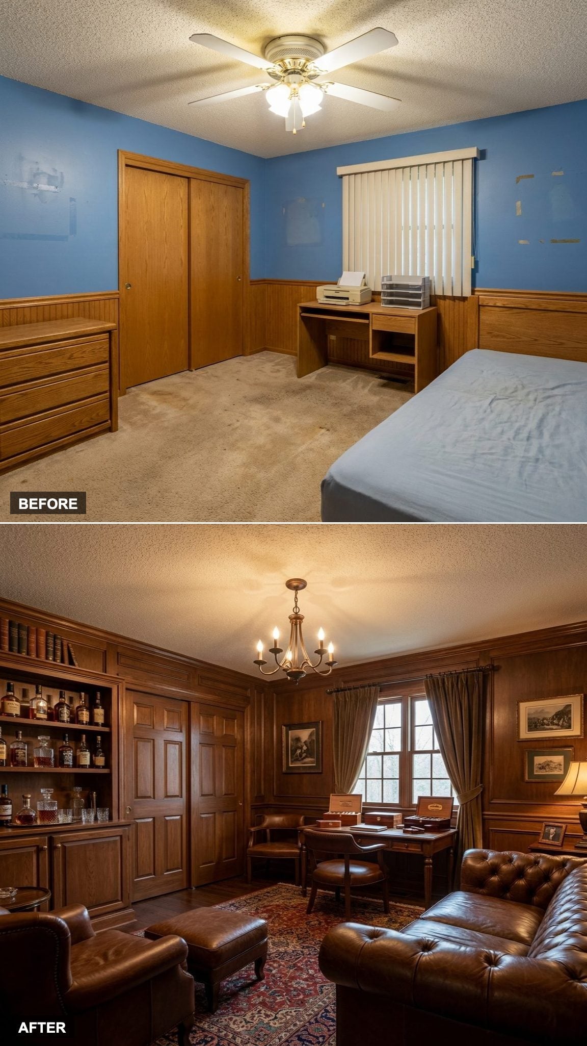 Leather Club Chairs, Wood Paneling, and a Whiskey Lounge That Smells Like Good Decisions