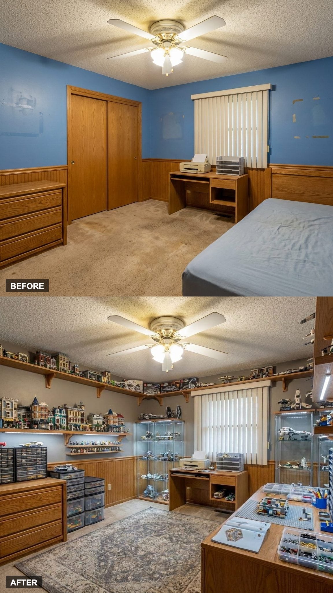 The LEGO and Hobby Room Built Around a Collection Worth Displaying