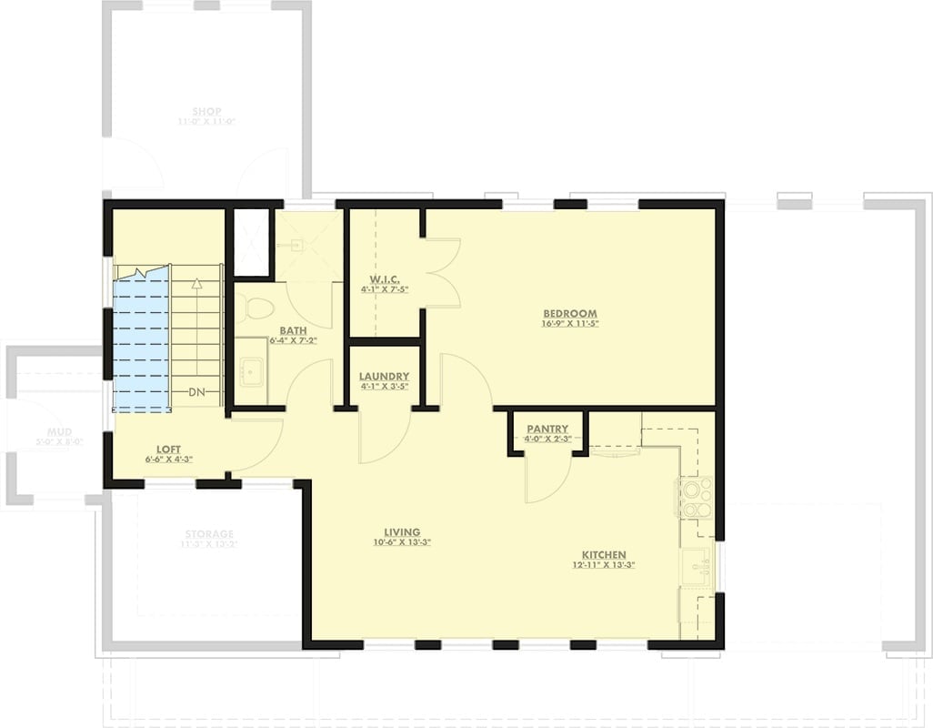 Floor Plan - Second Floor