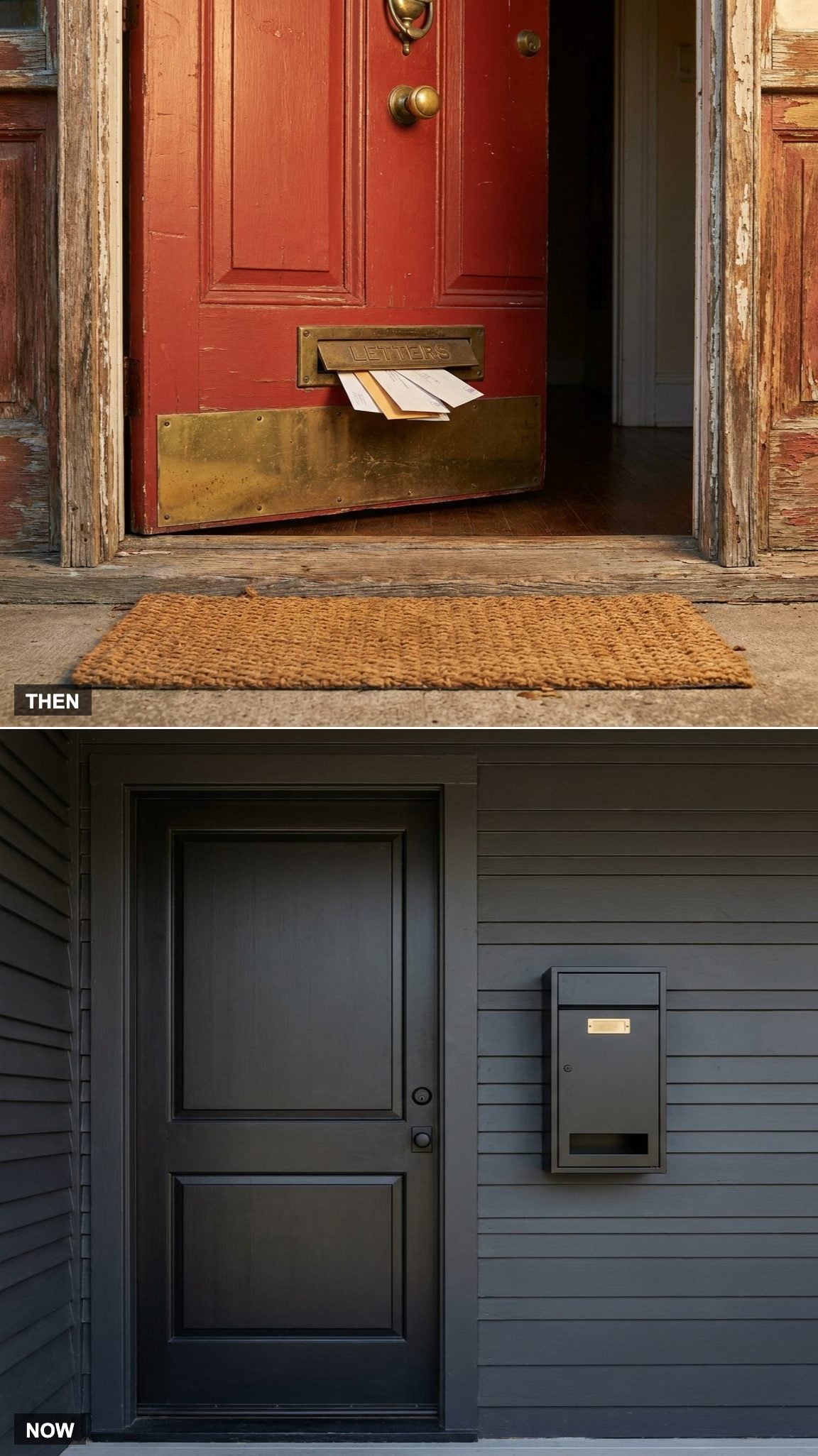 Mail Slots vs. Decorative Mailboxes