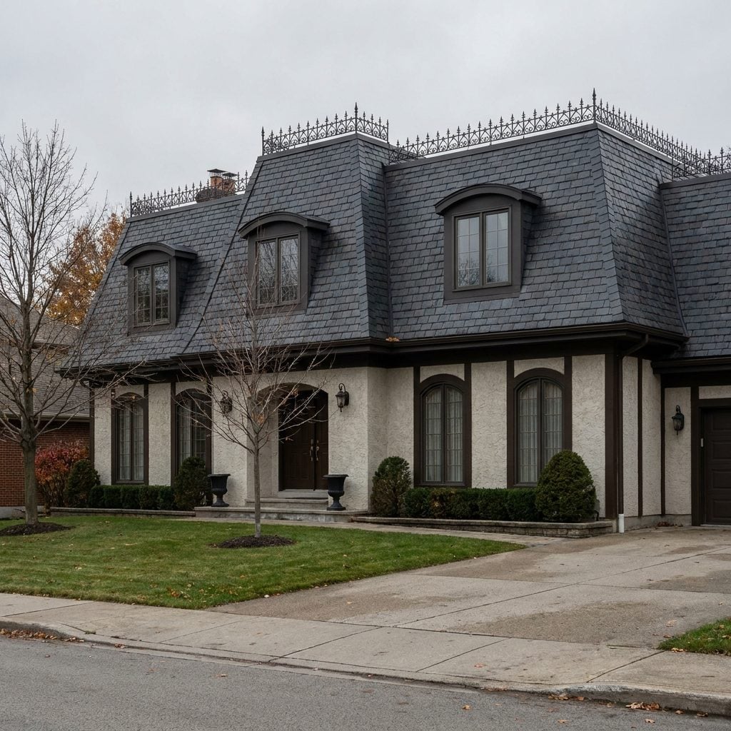 The Mansard (French Provincial or 