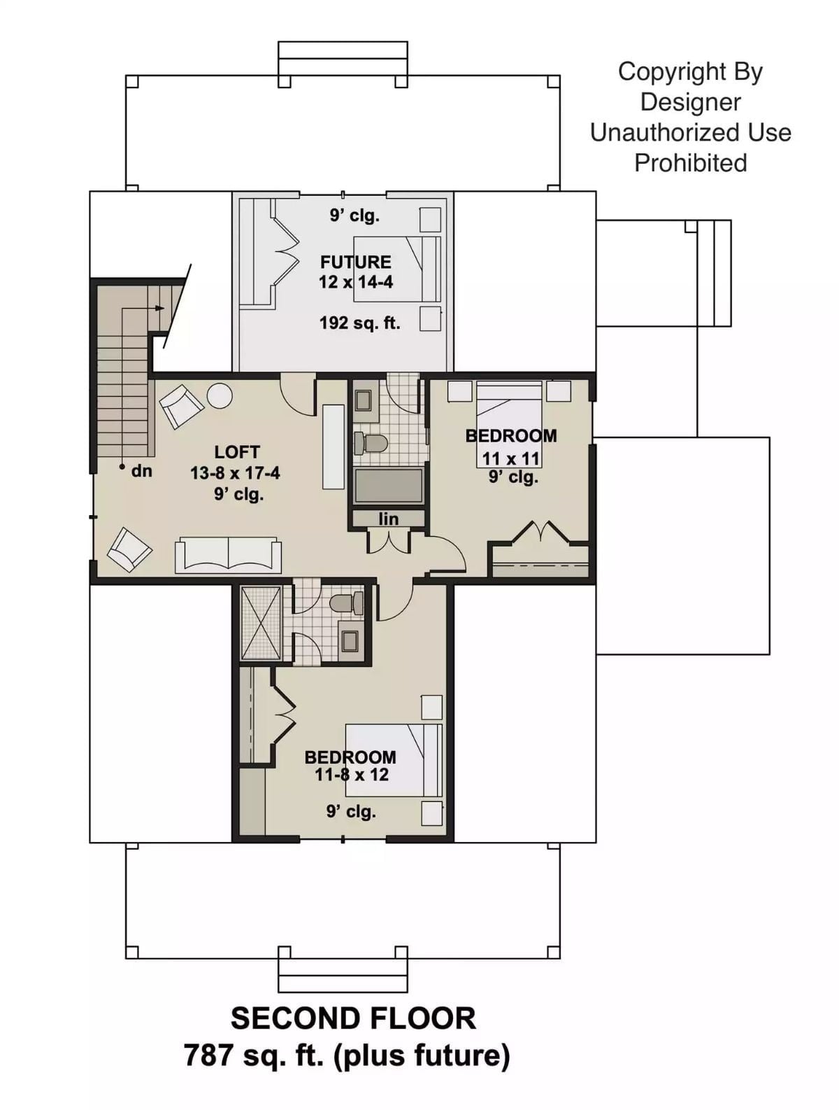 Floor Plan - Second Floor