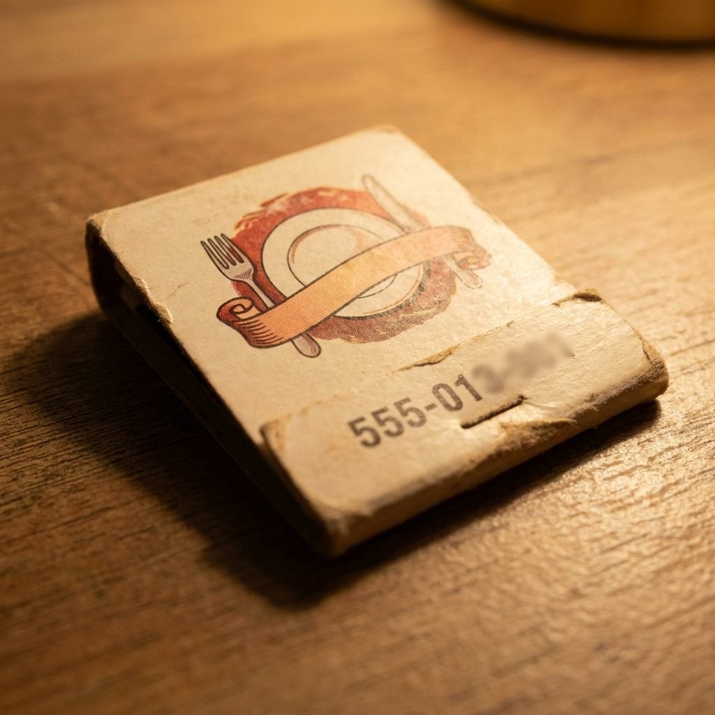 The Matchbook From a Restaurant That Closed in 1994 and the Story You Still Tell