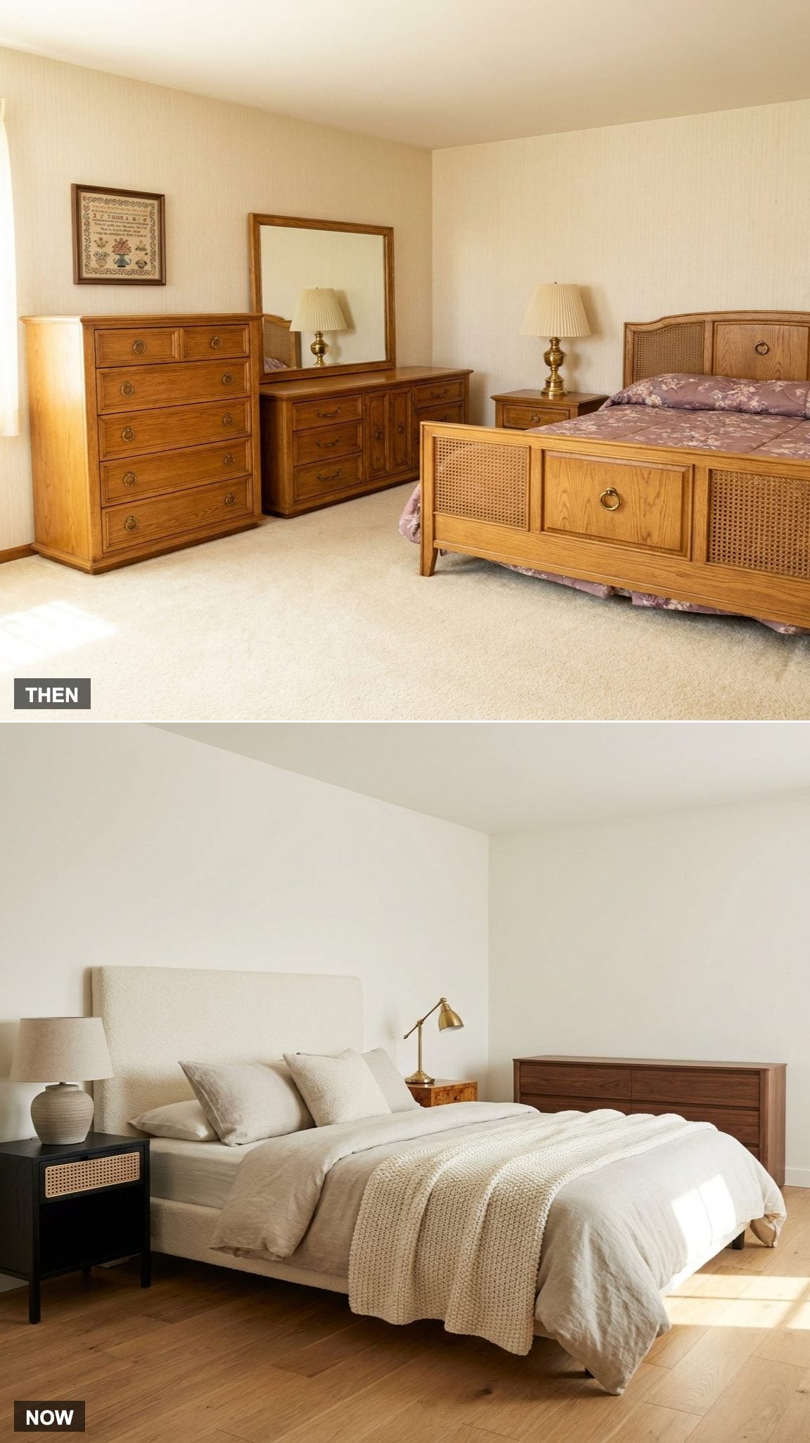 Matching Oak Bedroom Sets vs. Furniture That Doesn't Match on Purpose