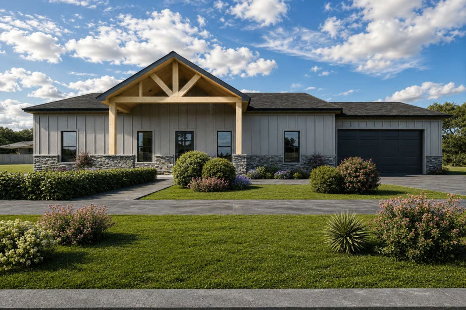 Meadowcrest 3-Bedroom Barndominium Farmhouse with Open-Concept Living Designed for Families Who Refuse to Live in a Cookie-Cutter Subdivision (Floor Plan)