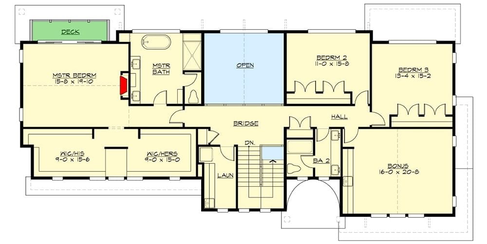 Floor Plan - Second Floor