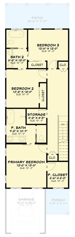 Floor Plan - Second Floor