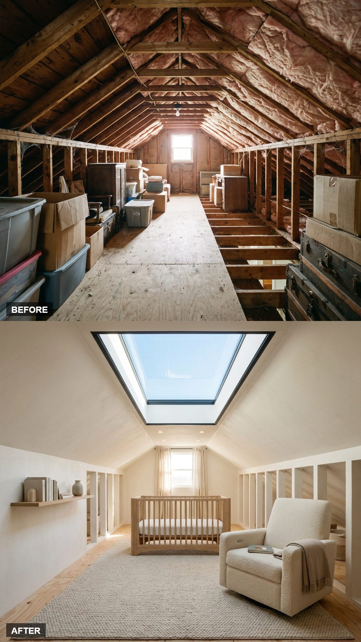 A Floating Glass Skybox Replaces One Broad Section of the Roof