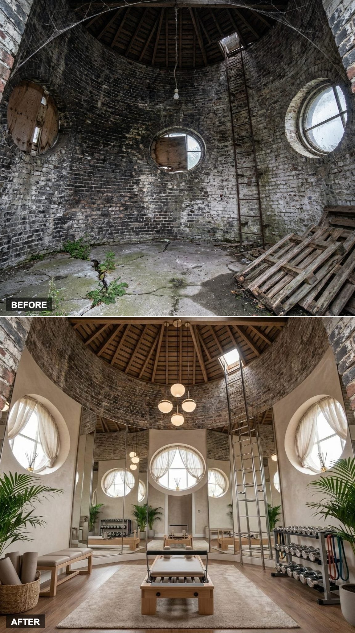 The Neutral Palette Studio: Boutique Fitness Energy Inside Bare Brick Walls