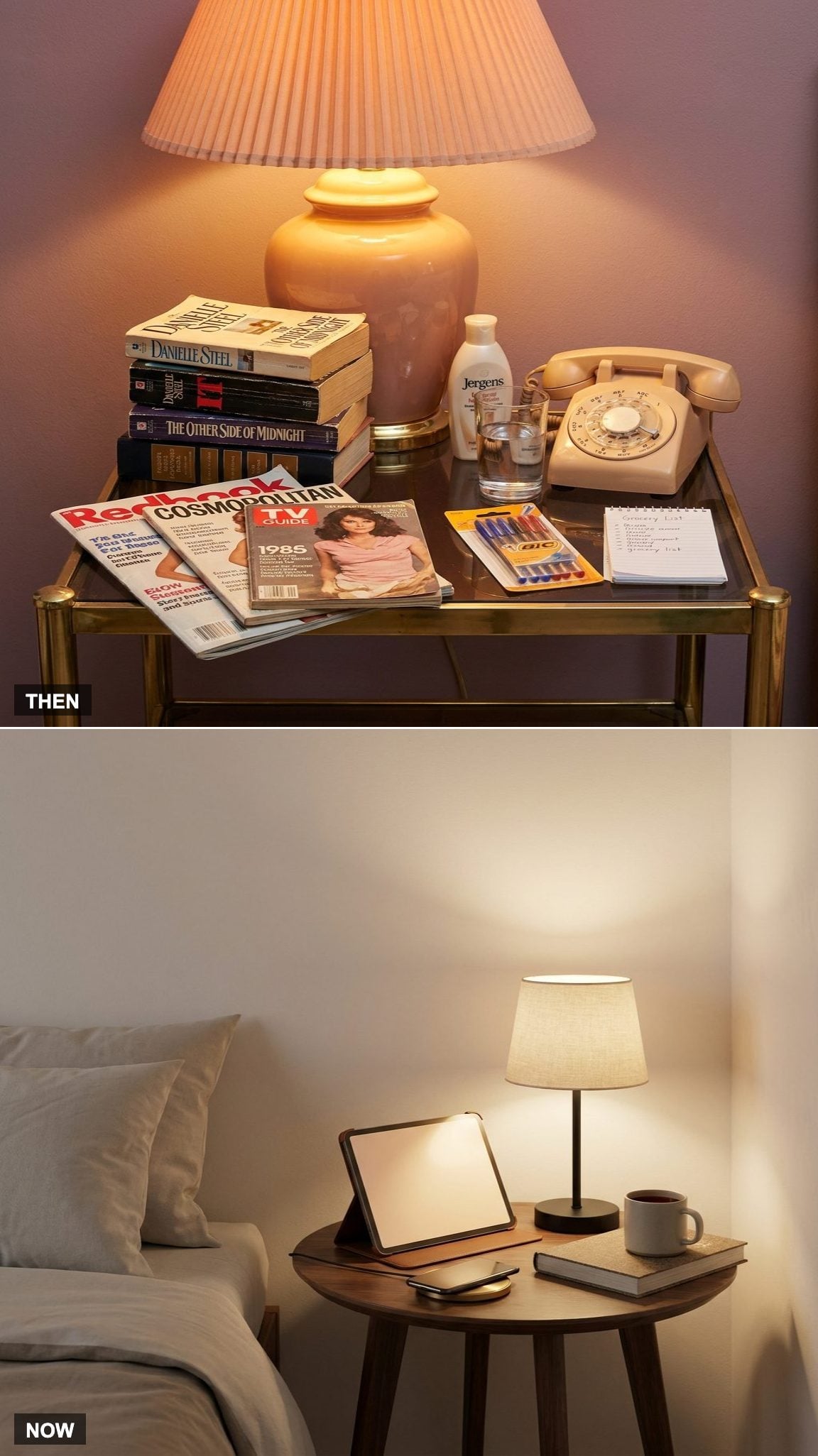 The Nightstand: Paperback Tower vs. The Charging Tablet