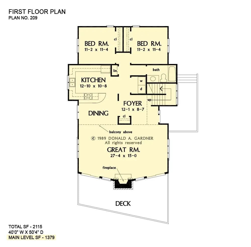 Floor Plan - Main Floor