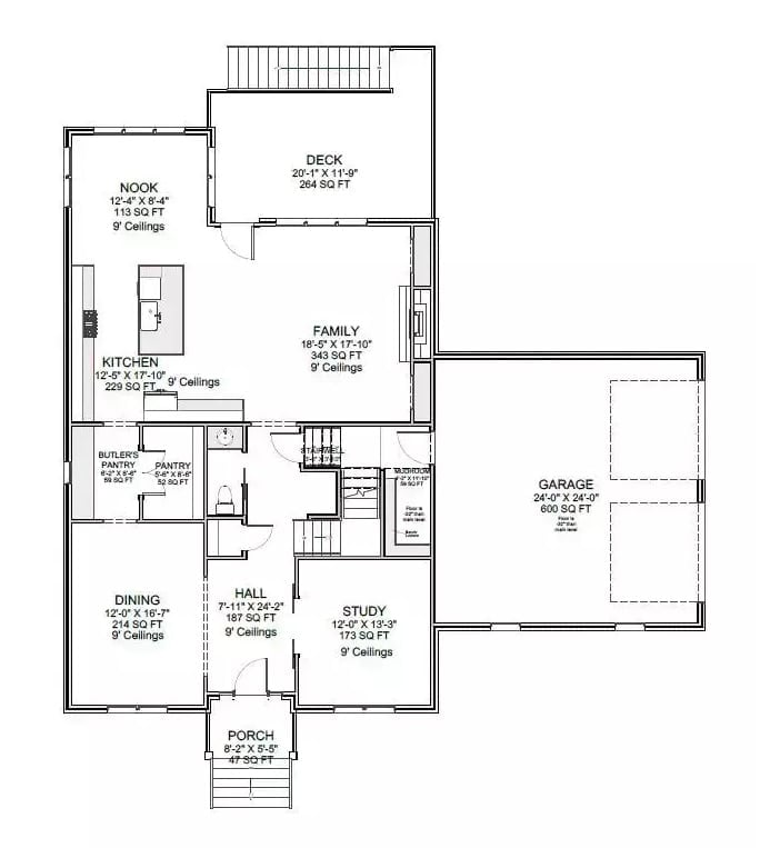 Floor Plan - Main Floor