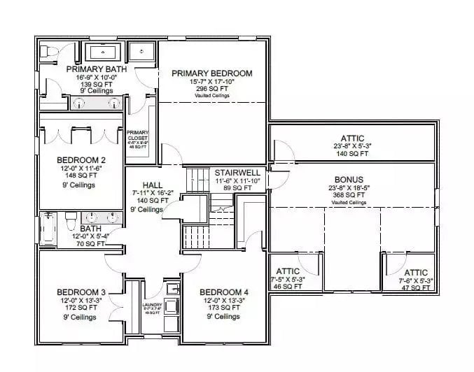 Floor Plan - Second Floor