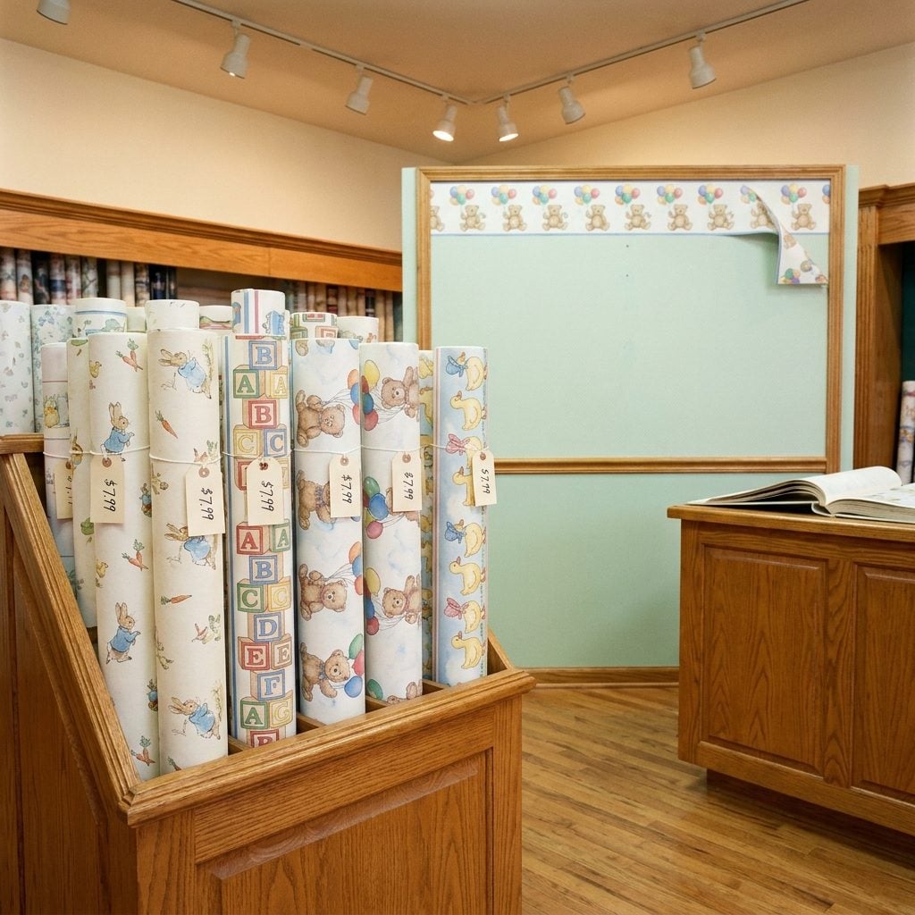 15. A Nursery Wallpaper Border Cost About $8 a Roll in 1986