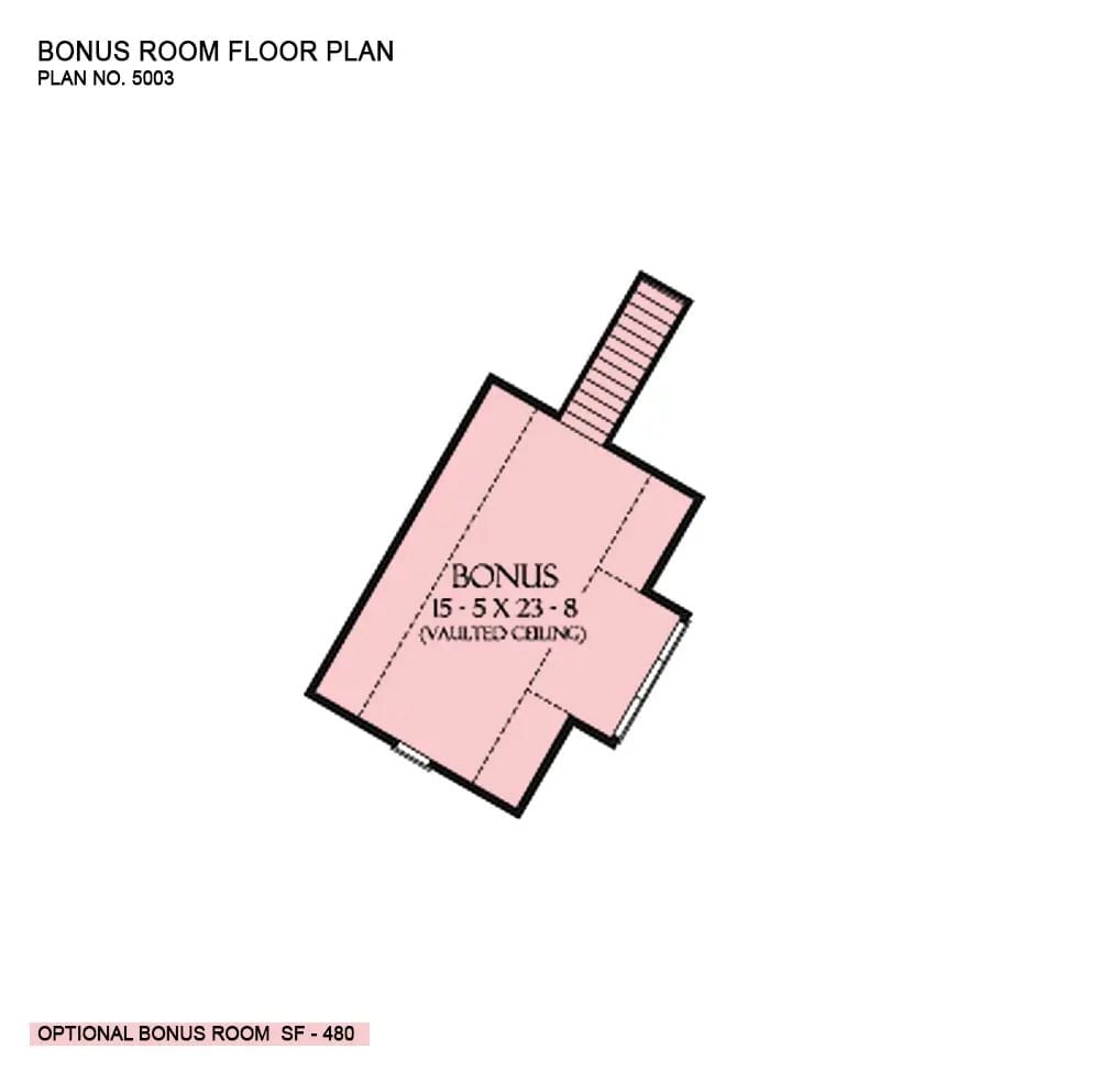 Floor Plan - Bonus Room