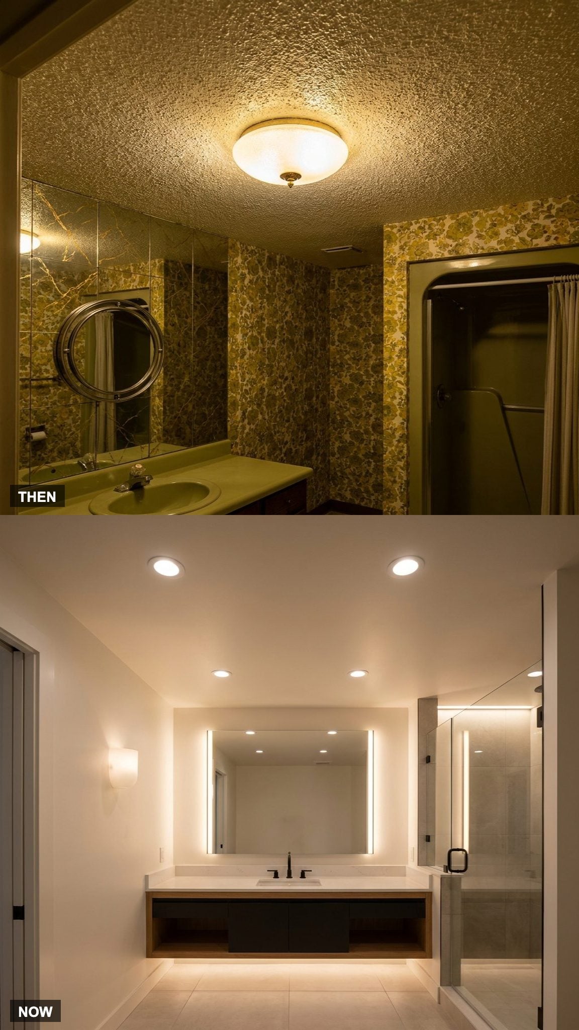 One Ceiling Light vs. Layered Lighting