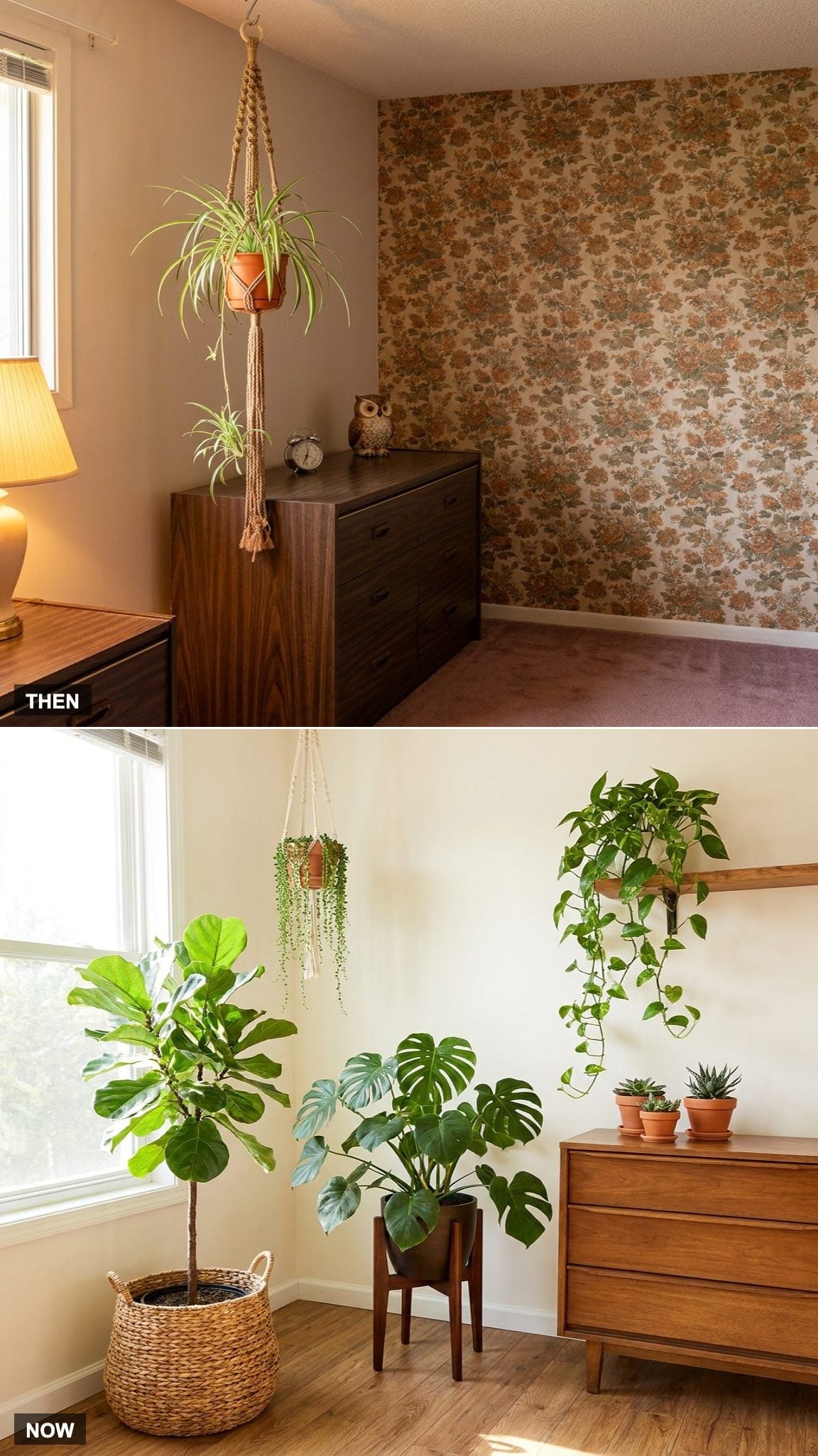 One Sad Spider Plant vs. A Full Indoor Jungle